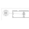 Spacer-fixator RF70 for LED profile LS70 LP Spacer-fixator RF70 for LED profile LS70 LP