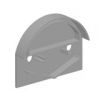 Plug ZN50 blind for LED profile LN50 LP