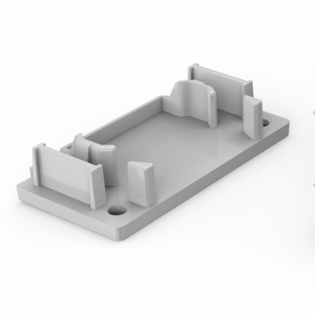 End cap without hole SPL082-3 for LED profile LP-SPL082