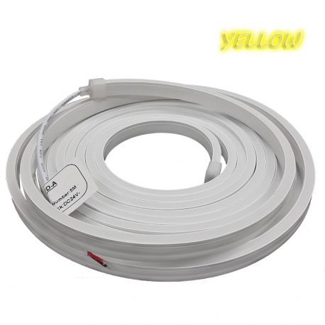 LED Neon 2835-120-IP65-Y-6-24 W16C0TD-A Yellow