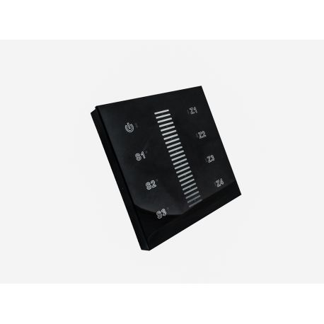 Built-in Panel SR-2830A Black (220VAC, DIM, 4 zones) Built-in Panel SR-2830A Black (220VAC, DIM, 4 zones)