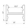 Aluminum overlay profile LPS12 LP