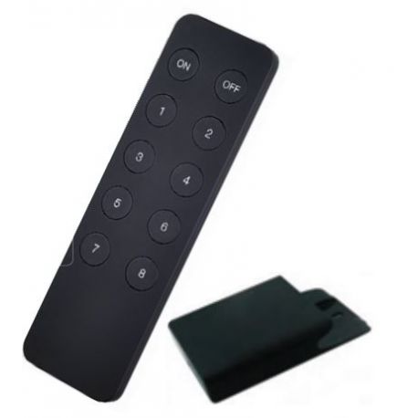 Remote SR-2833K8 /8 zones, black case/ Remote SR-2833K8 /8 zones, black case/