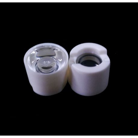 Lens HX-L12-25 angle 25 degrees with white holder Lens HX-L12-25 angle 25 degrees with white holder