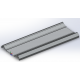 Aluminum profile LP75-11 (in slats of 1.2m)