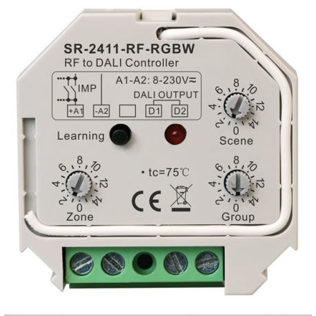 Конвертер-шлюз SR-2411-RF-RGBW (RF to DALI)