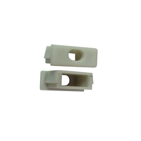 Plug with hole for LED profile CAB262/CAB251 Plug with hole for LED profile CAB262/CAB251