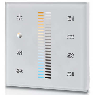 Built-in panel SR-2830B White (220VAC, CCT, 4 zones) Built-in panel SR-2830B White (220VAC, CCT, 4 zones)