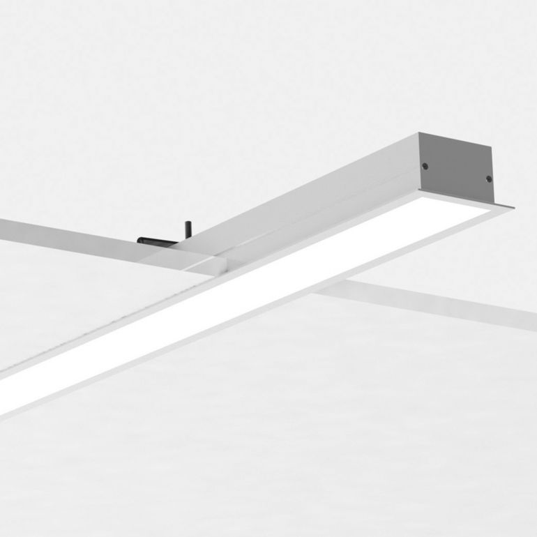 Лінійний врізний світлодіодний світильник LINEA-CUT-1000-S