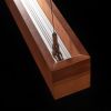 Линейный деревянный светодиодный светильник WOODLINE-600-S