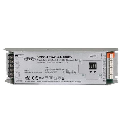 Power supply SRPC-TRIAC-24-100CV (DALI, PUSH, TRIAC, 0/1-10V) Power supply SRPC-TRIAC-24-100CV (DALI, PUSH, TRIAC, 0/1-10V)