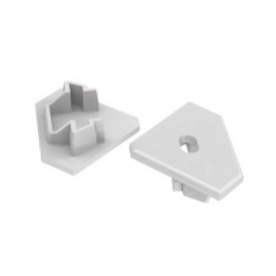 Plug with hole for LED profile LP-SL054