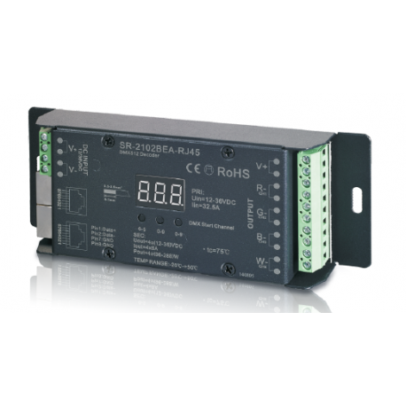 Decoder SR-2102BEA-RJ45 -4CH (DMX) Decoder SR-2102BEA-RJ45 -4CH (DMX)
