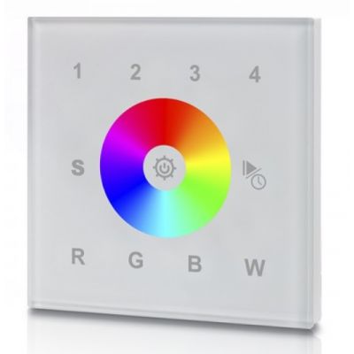 SR-2812Wi Control Panel (DMX) /4 zones, white case/ SR-2812Wi Control Panel (DMX) /4 zones, white case/