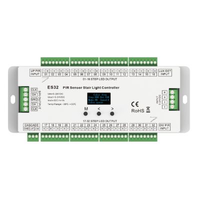 ES32 stair lighting controller with PIR sensor ES32 stair lighting controller with PIR sensor