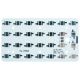 Друкована плата ал. KEY-28  MPCB 130x75mm