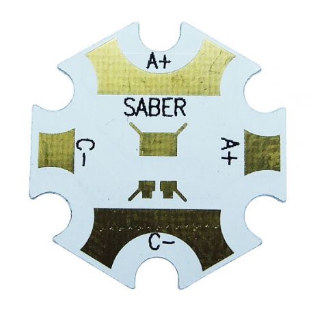Star printed circuit board for Phenix (Rebel) LEDs