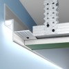 LED shadow seam profile for ceiling 15x30, ApTSh 15, 3m.