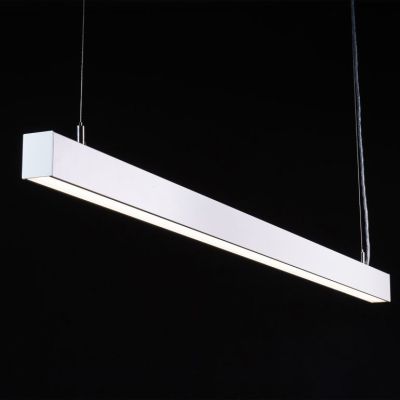 Светильник LINEA-1200-S (38/3700/4000K/CR/R80/ND/IP20/W/S1/FM/TS/NS/S/RAL9016TX) белая текстура