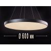 CIRCUM-M-600-S (31Вт 4800Lm 4000K CRI80) чорна текстура