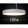 Світильник круглий CIRCUM-L-600-S (31/4100/4000K/R80/ND/IP20/W/S1/TS/SS/S/RAL9016TX) білий