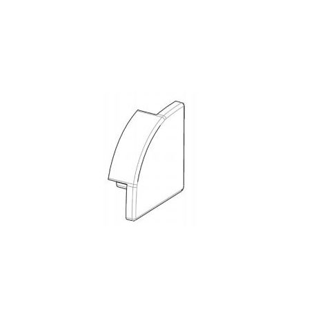 Blind plug for corner LED profile LPU17 LP Blind plug for corner LED profile LPU17 LP