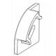 Plug ZPUO with a hole for the corner LED profile LPU17 LP