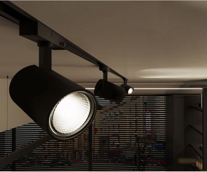 TRACK-A - Track-mounted accent light fixtures