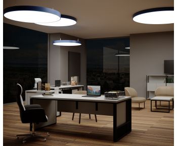 CIRCUM-S - Round light fixtures with 40mm profile height