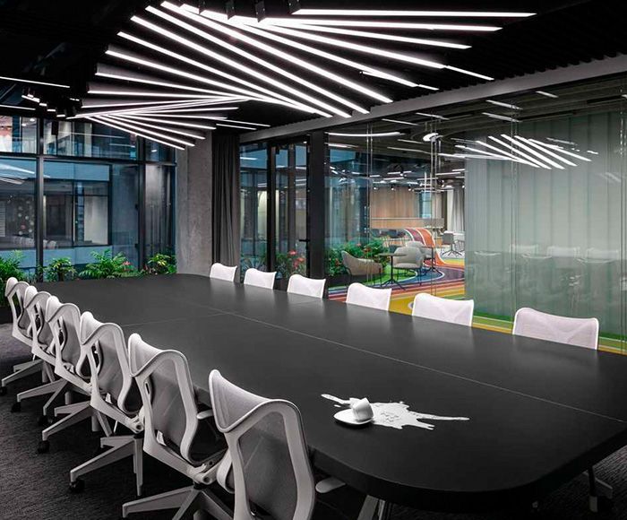 LINEA-E - Eco linear pendant light fixtures