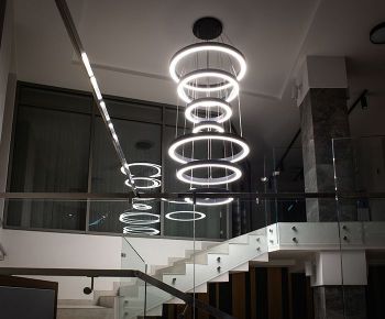 RING-M - Ring-shaped light fixtures with 60mm profile height