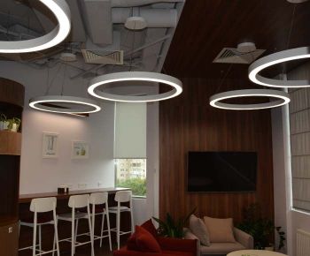 RING-S - Ring-shaped light fixtures with 40mm profile height