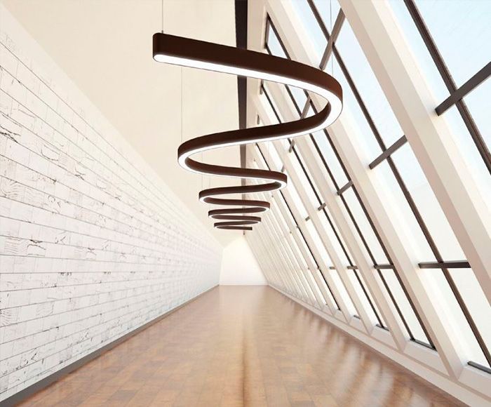 WAVE - Wave-shaped light fixtures