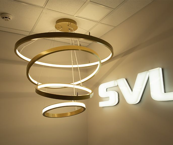 Light fixtures by shape